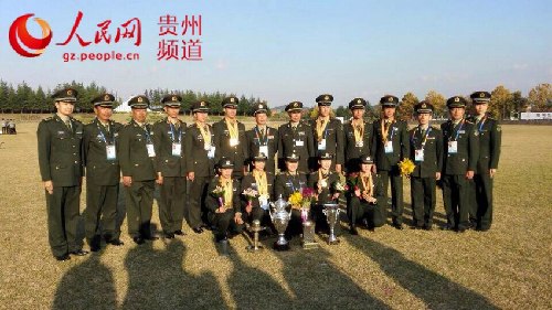 松桃姑娘王堂林：韩国永川第61届军事五项世锦赛上勇夺5金（组图）