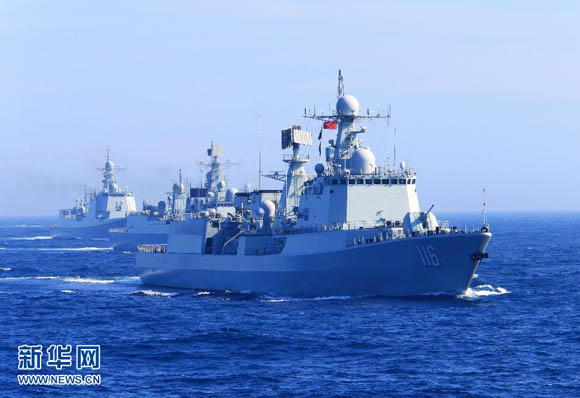 中俄在东海敏感区实弹军演 将震撼日本