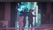 安徽六安：劫持人质嫌疑人被捕现场