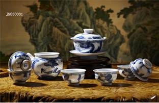 景梅文化瓷 国粹宝瓷林在文博会艺术品中心展出