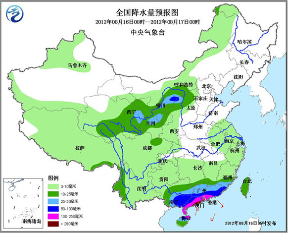 中央气象台三预警齐发 台风高温暴雨一个都不少