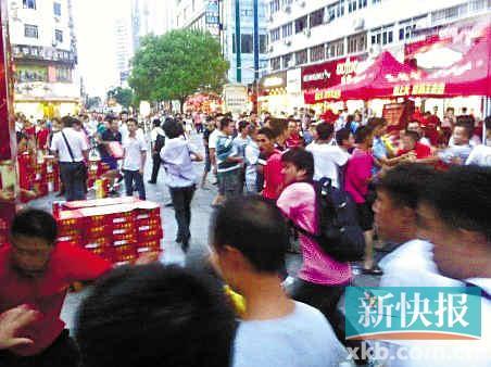 王老吉与加多宝员工因促销起冲突 在南昌街头群殴
