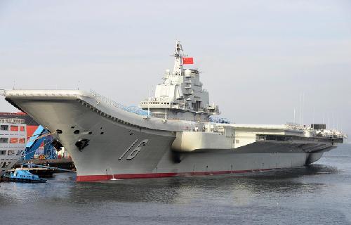 国防部：中国将通盘考虑航母发展建设问题
