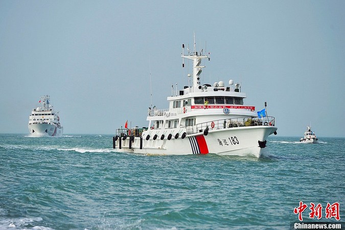 中国华南四省（区）举行南海海区联合巡航
