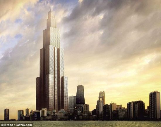 中国长沙拟90天建838米世界最高摩天楼
