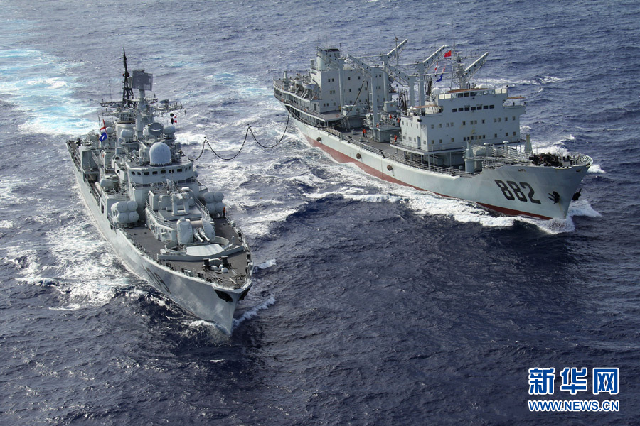 中国海军编队疑在西太平洋遭不明潜艇跟踪