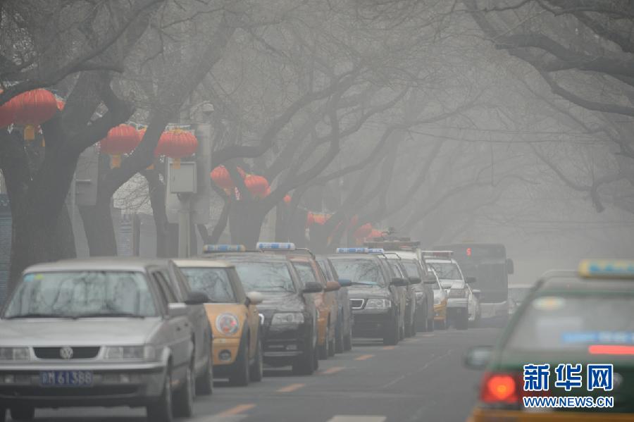 全国灰霾面积约130万平方公里 京津等地严重污染