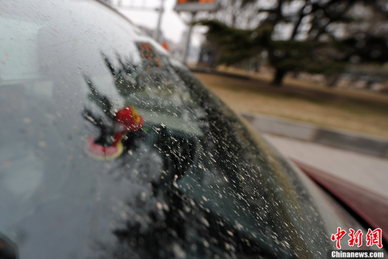 北京迎来大范围降雪 “黄色”春雪悄然而至