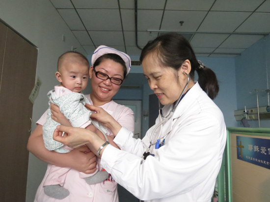 罕见恶性心动过速女婴在清华大学第一附属医院获救