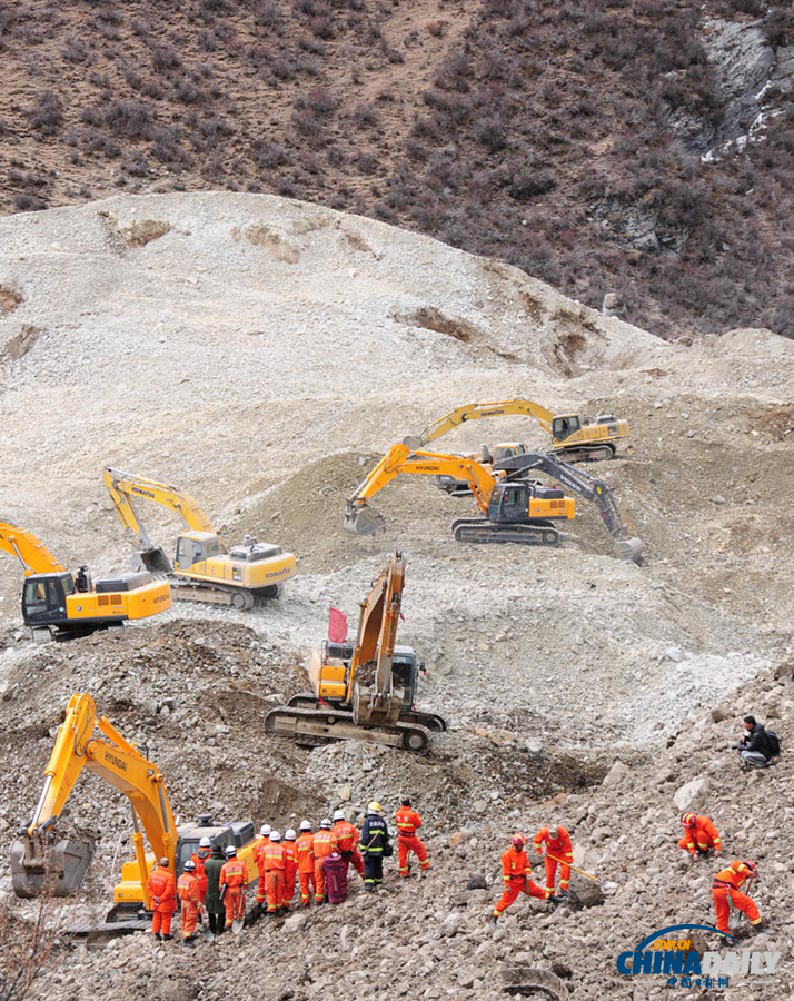 2000余人参与西藏滑坡灾害搜救 尚未发现生命迹象