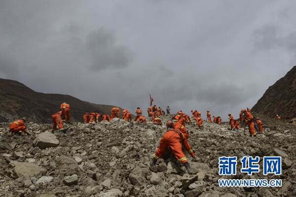 西藏山体滑坡灾害80余失踪者生还希望渺茫