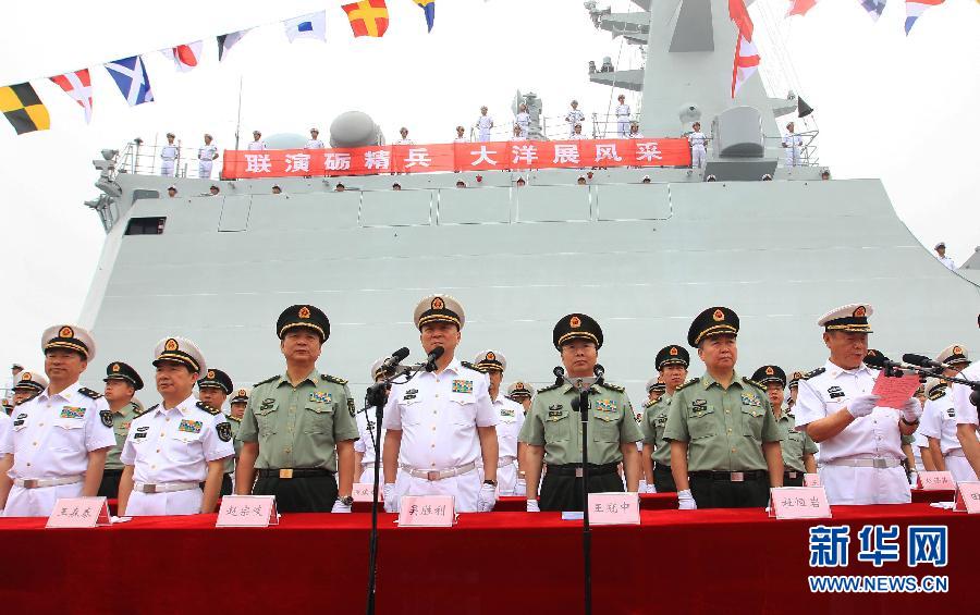 中国派“最强编队”参加中俄军演 舰艇多为“00后”