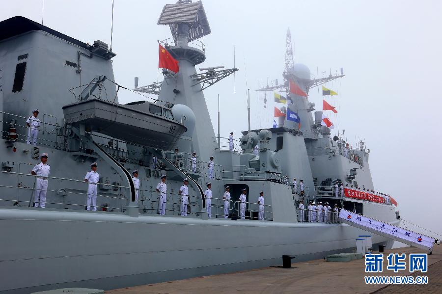 中俄今起举行海上军演 19艘舰艇将联合作战