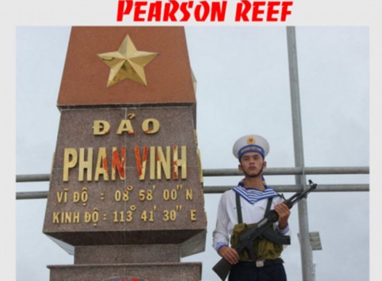 太嚣张！越军在中国南海岛礁上架机枪养鸭子