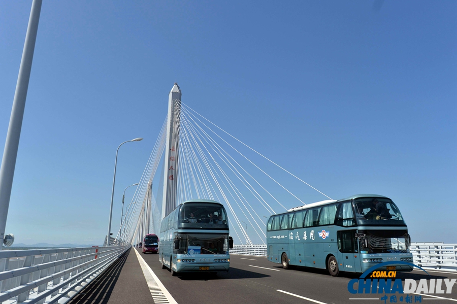 嘉绍跨海大桥19日通车 上海到绍兴只需90分钟