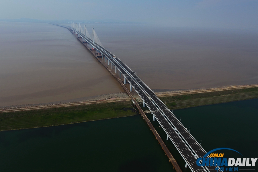 嘉绍跨海大桥19日通车 上海到绍兴只需90分钟
