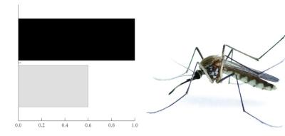 南京蚊子“中暑”密度降4成 超35℃蚊子也吃不消