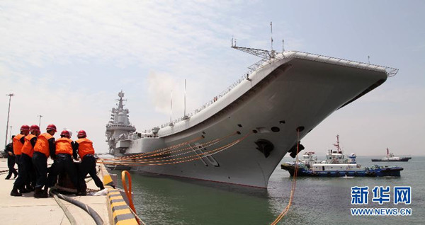 辽宁舰今年第四次出海训练 已初步形成战斗力