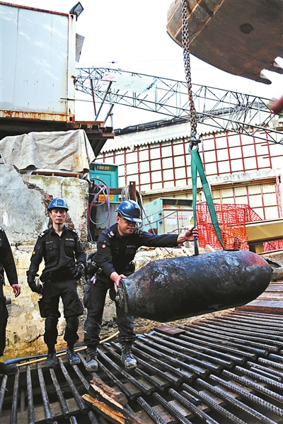 香港：二战遗留炸弹被安全拆除