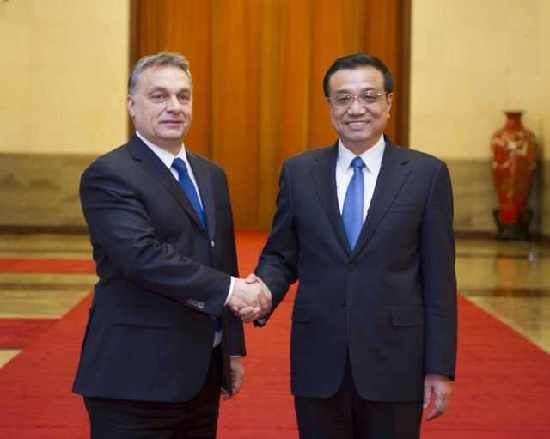 李克强与匈牙利总理欧尔班举行会谈