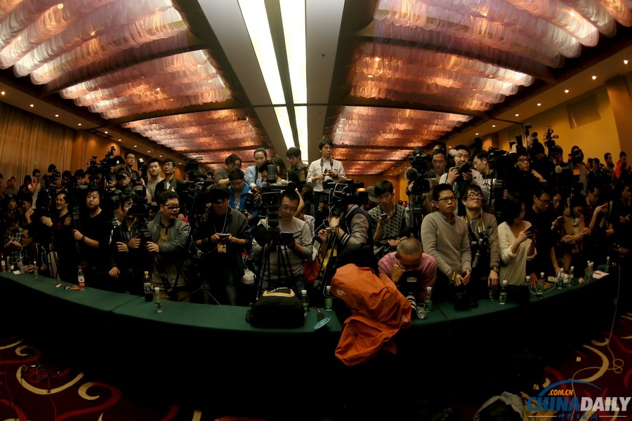 马航客机失联事件媒体发布会在京举行