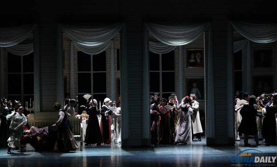 歌剧《奥涅金》首演在即 俄罗斯组演员将率先登场
