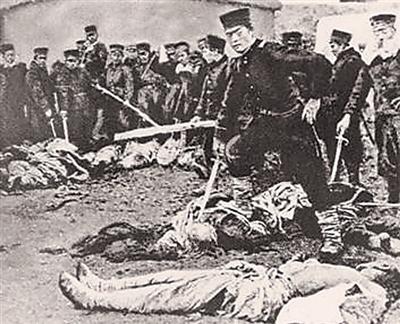 英冒险家记录甲午旅顺大屠杀：女人被斩成几段
