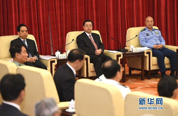 纪念叶飞同志诞辰100周年座谈会在京召开 张德江出席