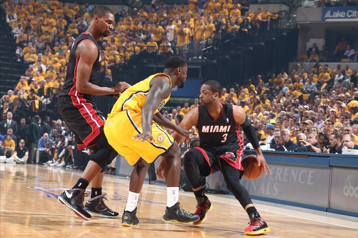 NBA东部决赛：步行者 83-87 热火