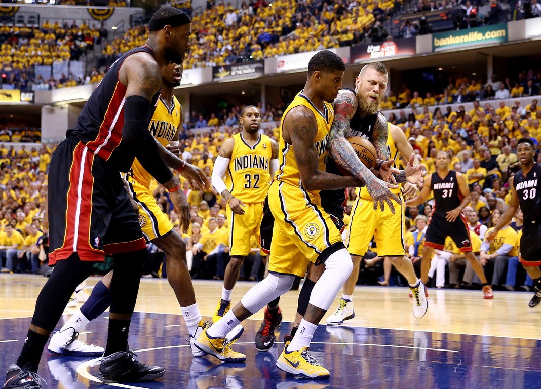 NBA东部决赛：步行者 83-87 热火