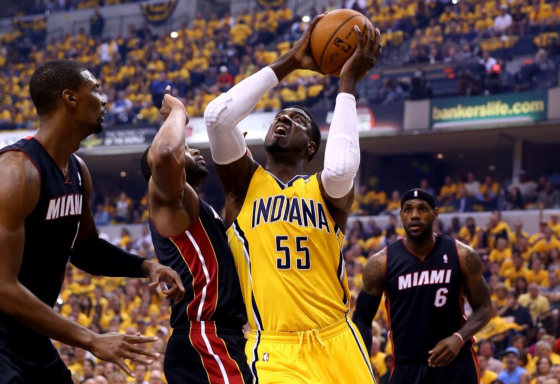 NBA东部决赛：步行者 83-87 热火
