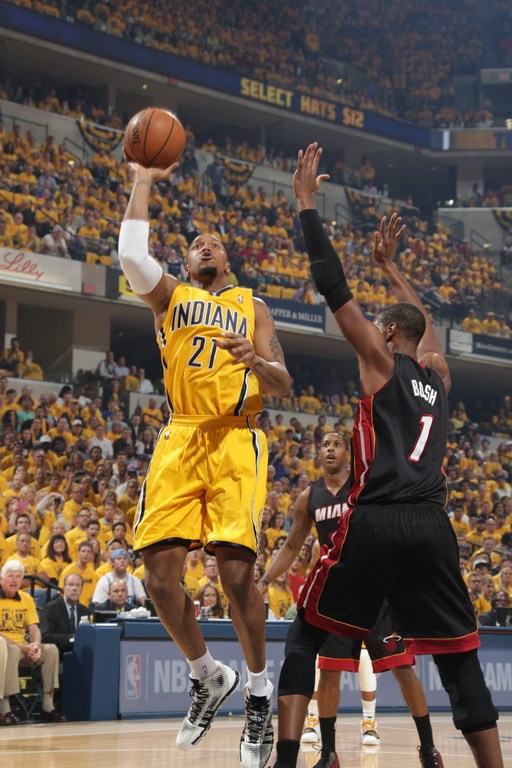 NBA东部决赛：步行者 83-87 热火