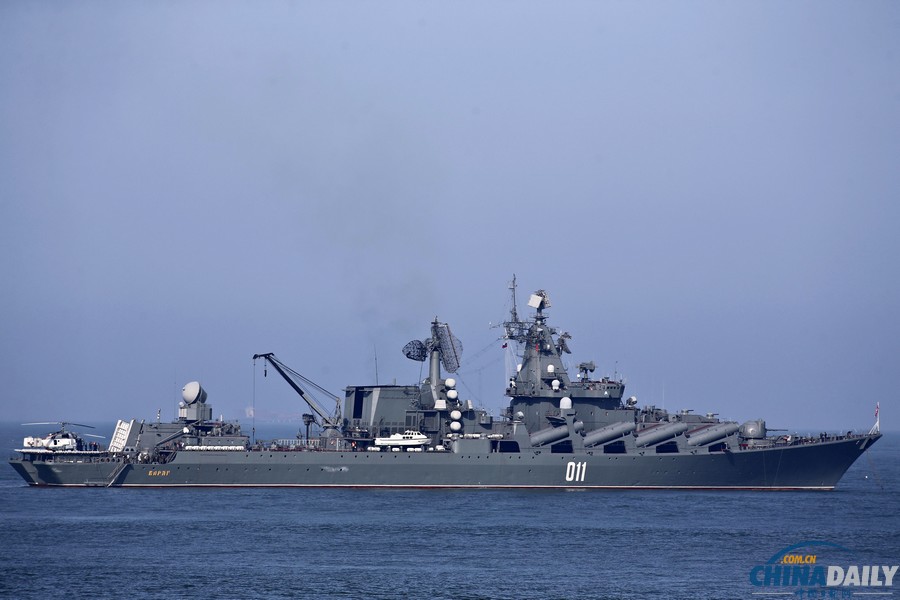 中俄海上联演进入实兵演习阶段