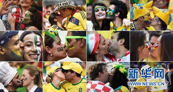 盘点温馨感人的世界杯之吻瞬间