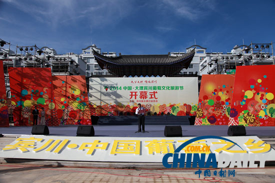 2014中国·大理宾川葡萄文化旅游节开幕