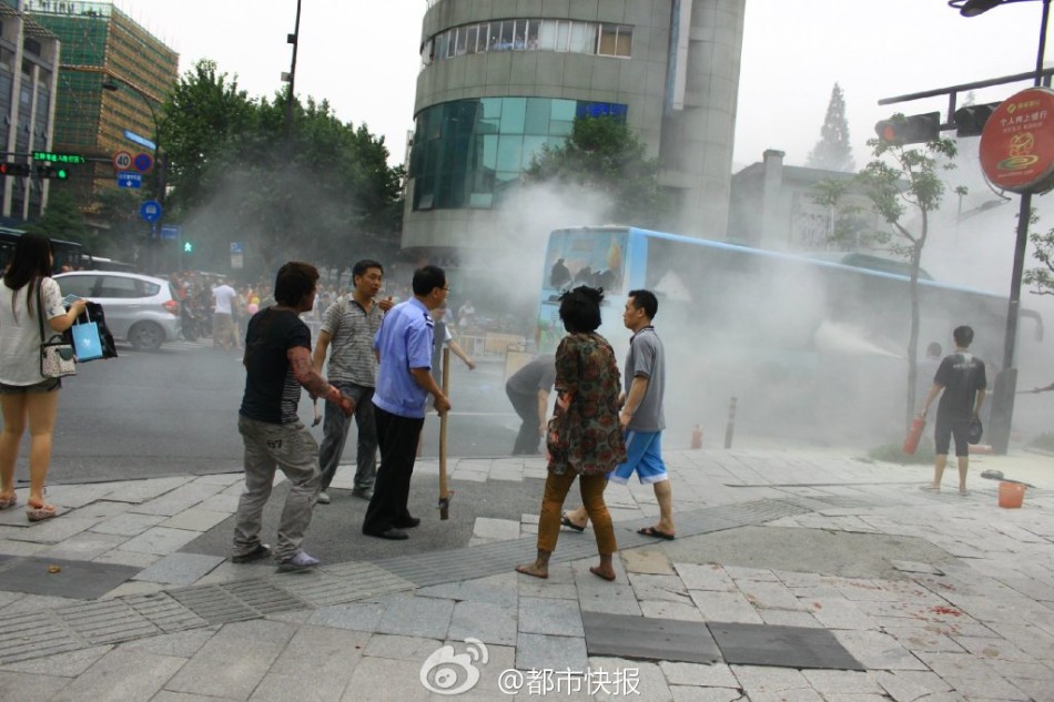 疑似杭州公交车纵火案嫌疑人照片曝光[图]