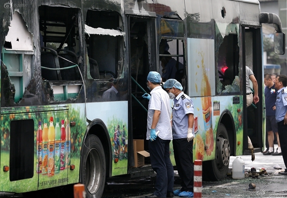 疑似杭州公交车纵火案嫌疑人照片曝光[图]