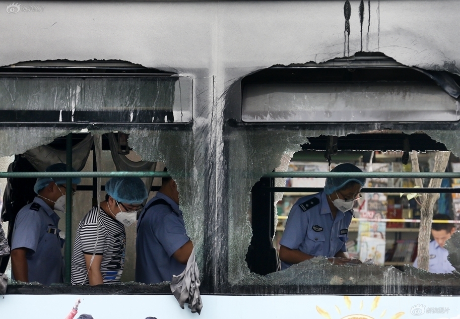 疑似杭州公交车纵火案嫌疑人照片曝光[图]