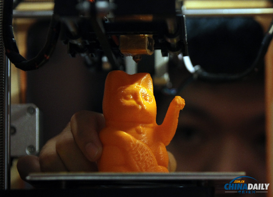 第12届北京国际电子展举行 3D打印受关注