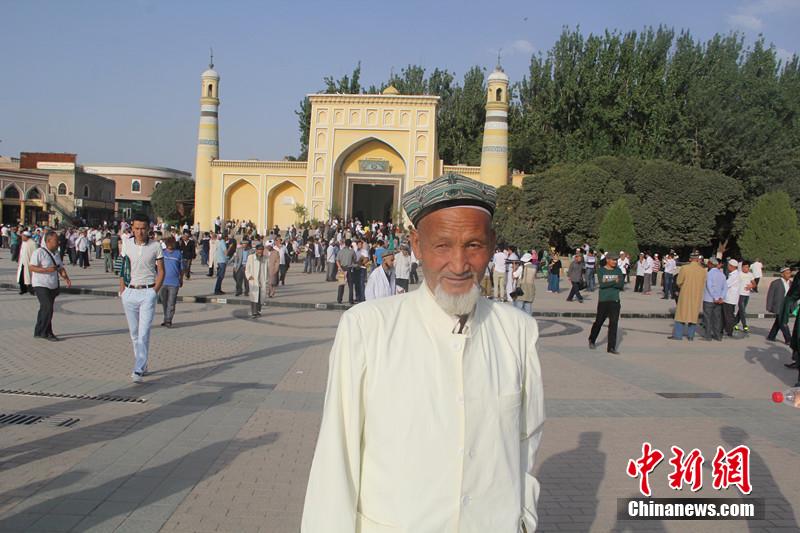 全程实拍新疆喀什艾提尕尔清真寺聚礼