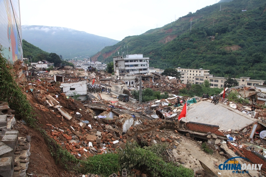 云南鲁甸地震遇难人数增至398人　108.84万人受灾