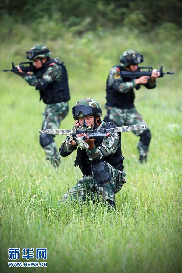 广西桂林：热练“眼镜蛇突击队”