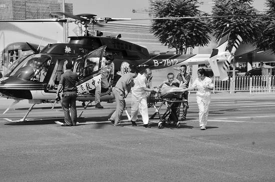 谁能享用直升机抢救？ 北京急救中心：航空急救并非只服务于高端群体