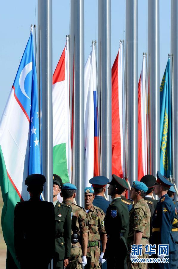 “和平使命—2014”联合反恐军事演习正式开始