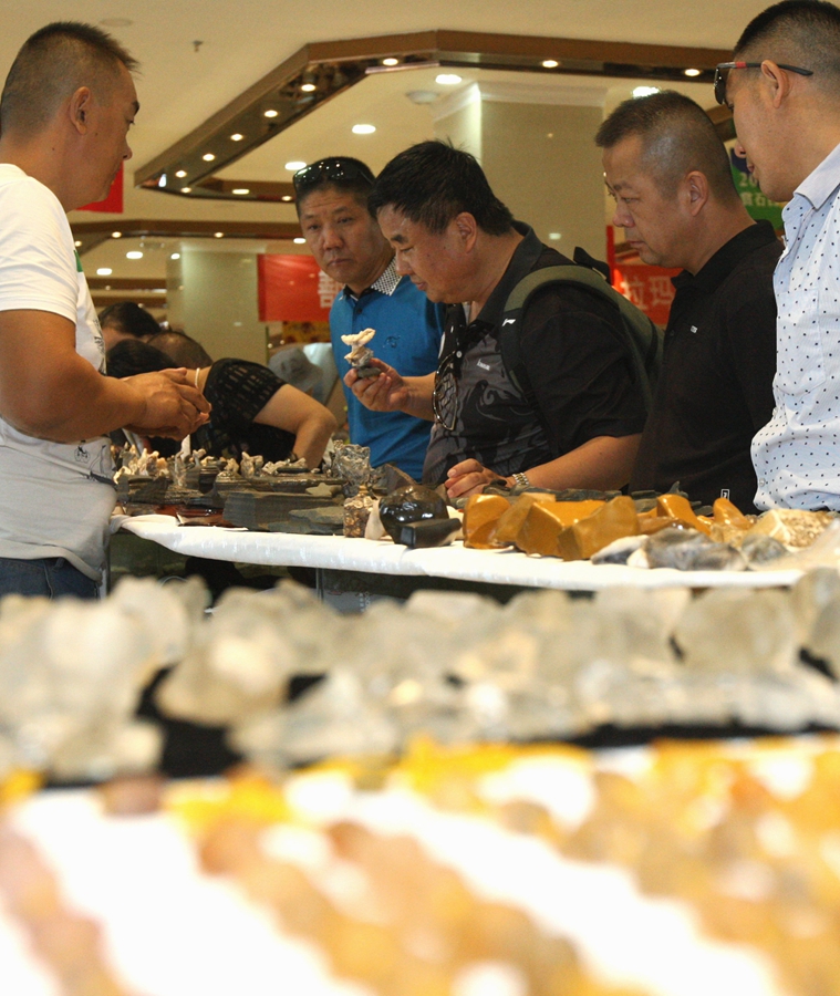 2014中国·新疆赏石古玩花卉博览会在克拉玛依开幕