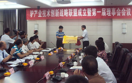 中国驴产业技术创新战略联盟成立 推动中国驴产业健康发展