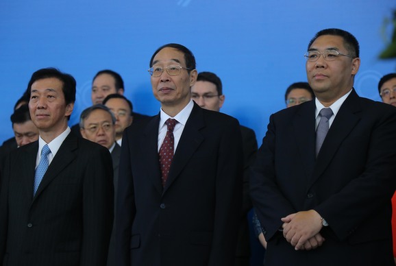 澳门行政长官崔世安参加第十八届中国国际投资贸易洽谈会开幕式