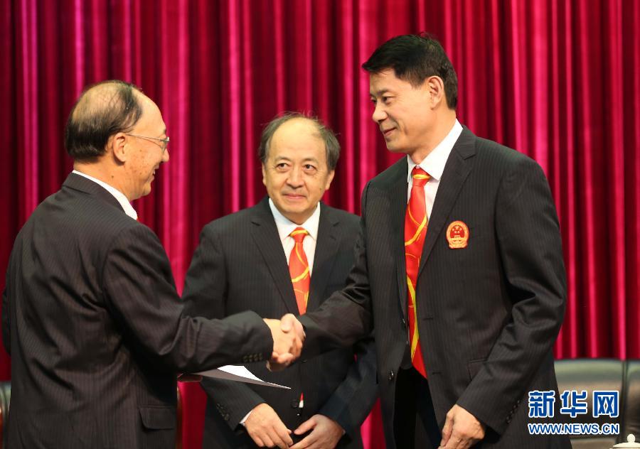 仁川亚运会中国体育代表团成立仪式在京举行
