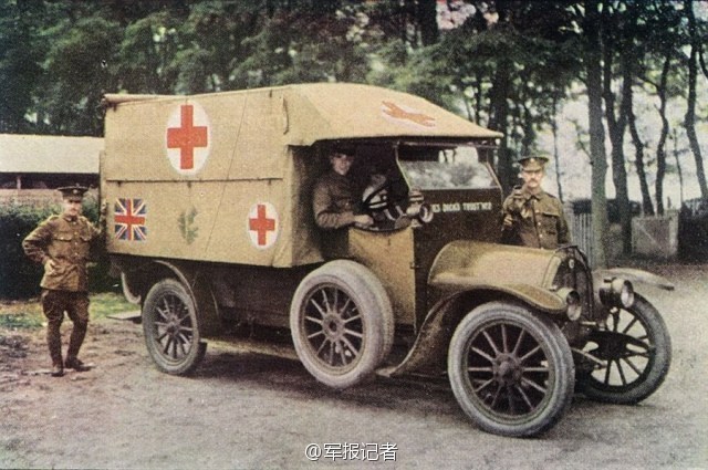 老照片： 第一次世界大战罕见的彩色照片
