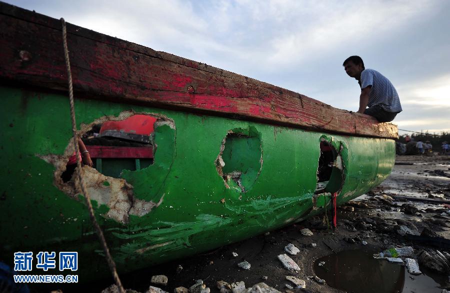 海南澄迈835艘渔船被台风损毁